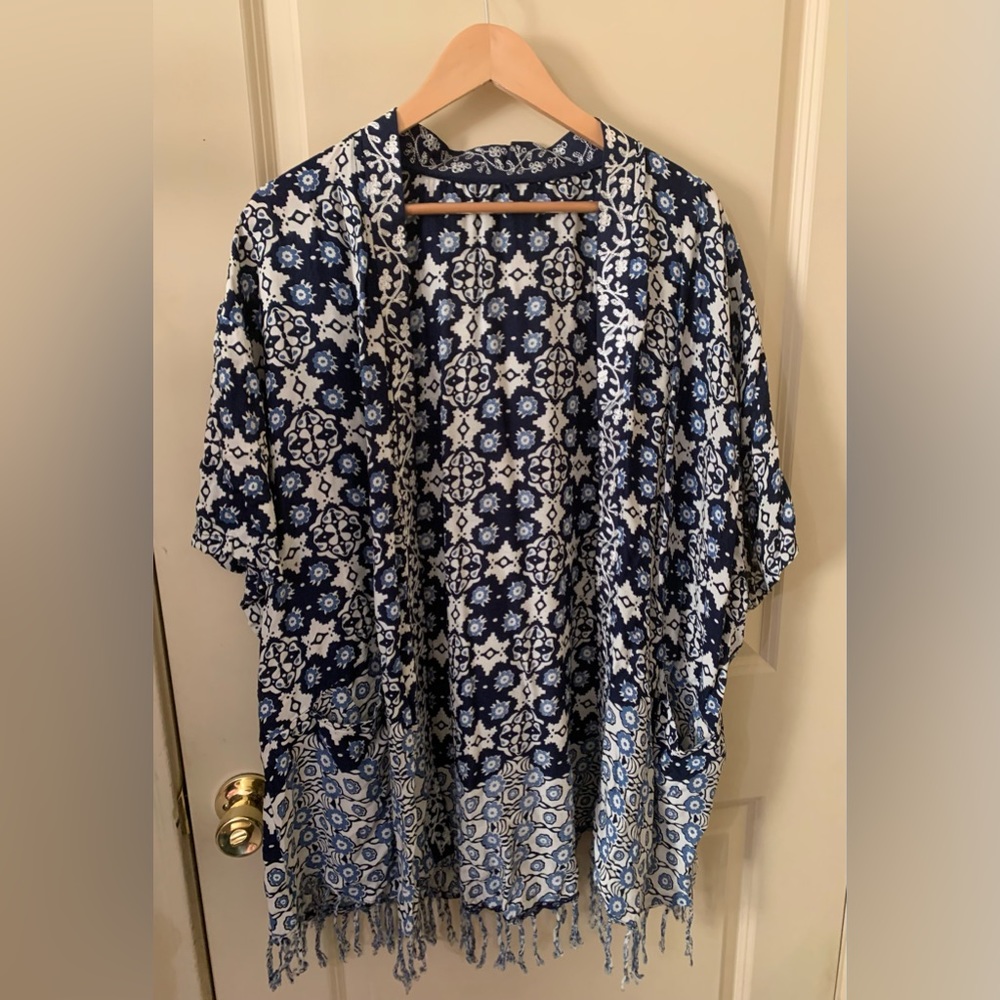 Beautiful Cover-Up Can Be Worn Over A Dress Or Swimsuit